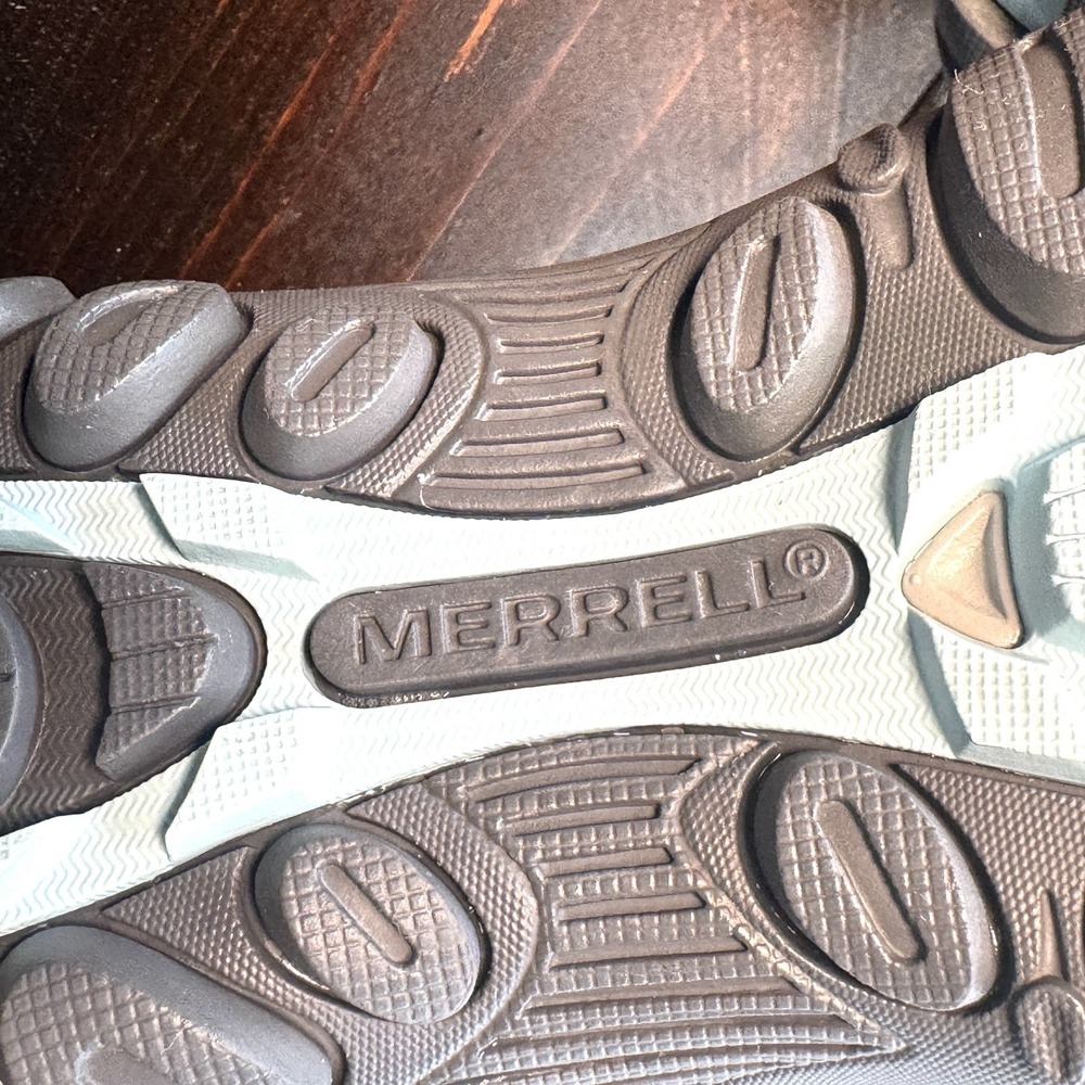 Merrell Alverstone Storm Gray Hiking Shoes UNISEX Womens‎ Size 11 Mens 9.5 NWOT - Picture 12 of 12